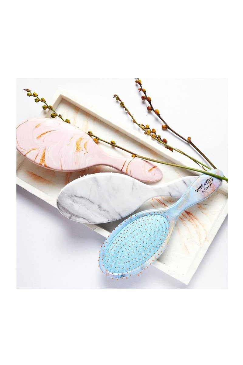 Detangling Hair Brush Marble