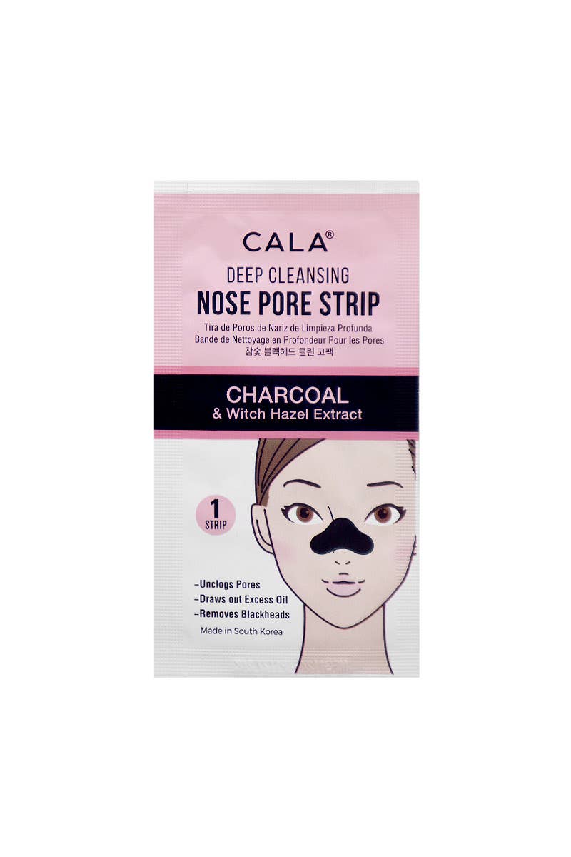 6pc Charcoal Nose Pore Strips