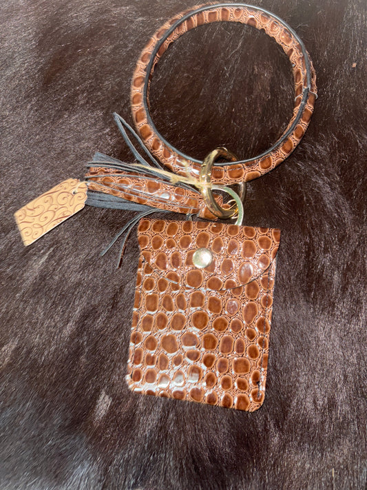 SMALL WALLET WRISTLET