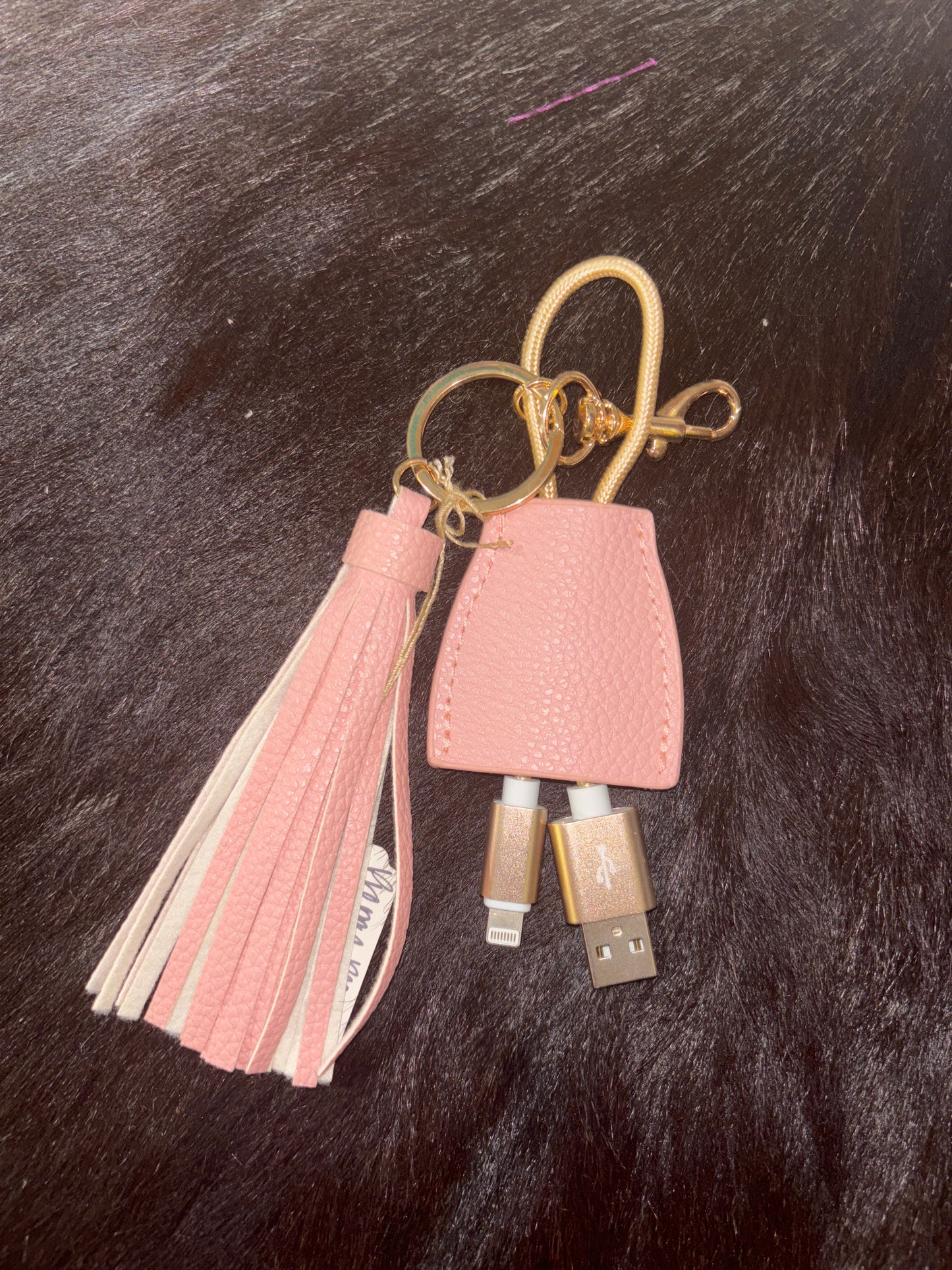 IPHONE CHARGER KEYCHAIN