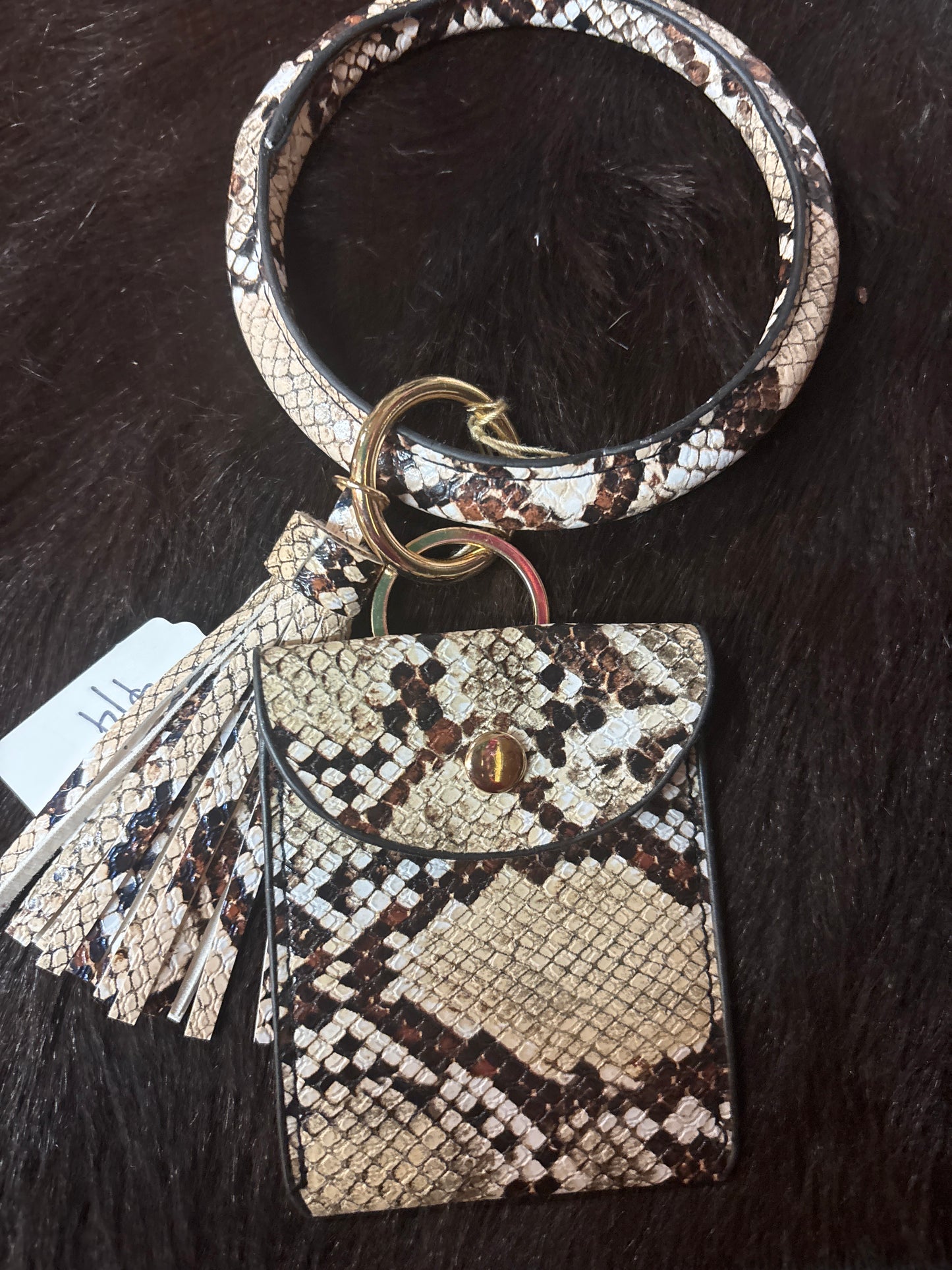 SMALL WALLET WRISTLET