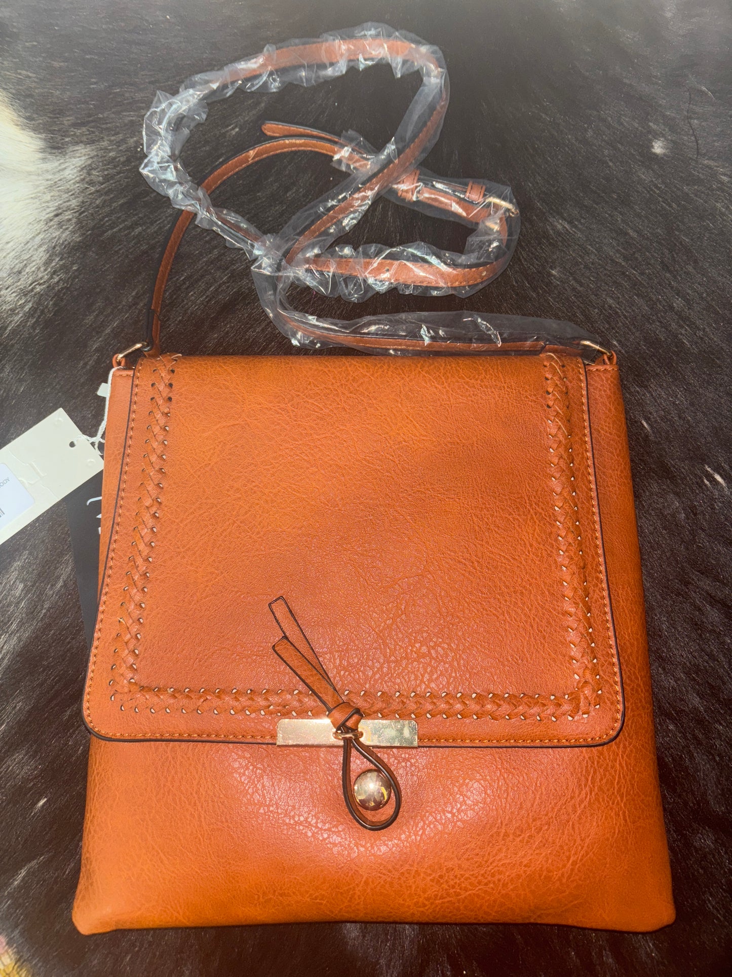JEN & CO MEDIUM BROWN CROSSBODY