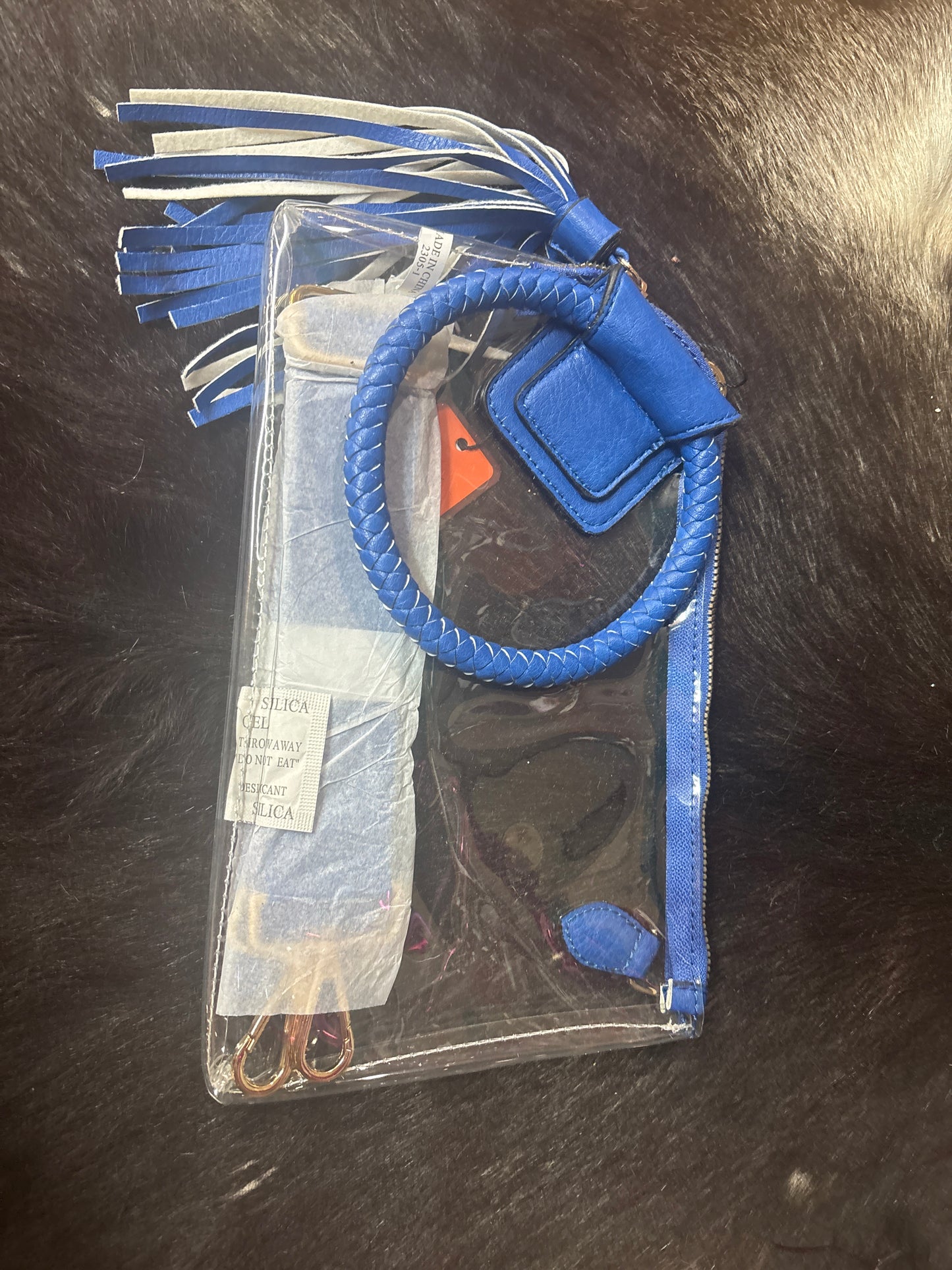 Clear bags The Preppy Peacock