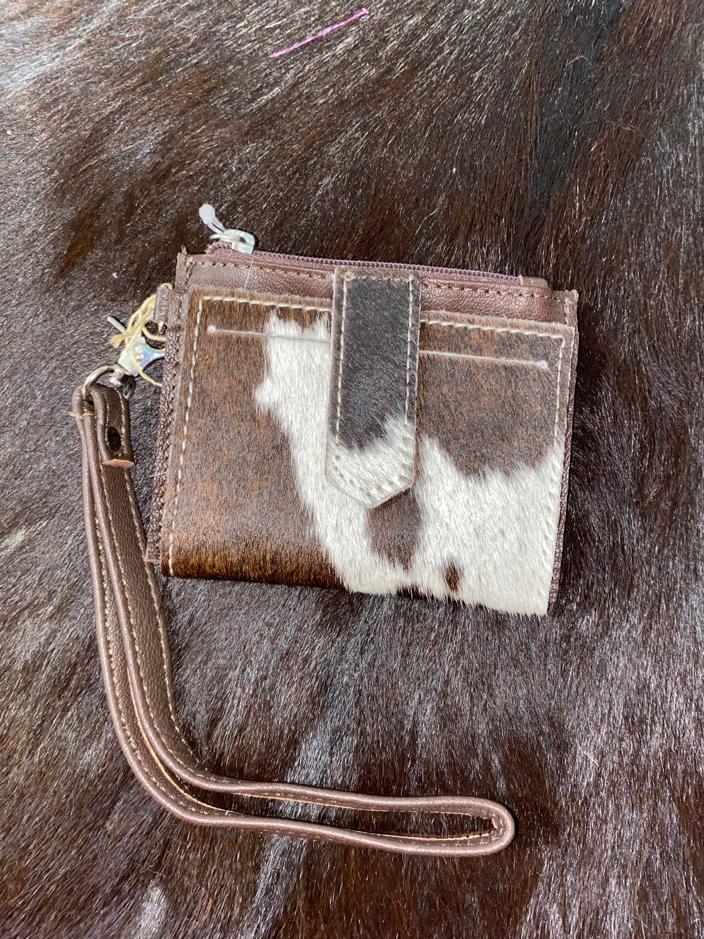 COWHIDE CARD WALLET