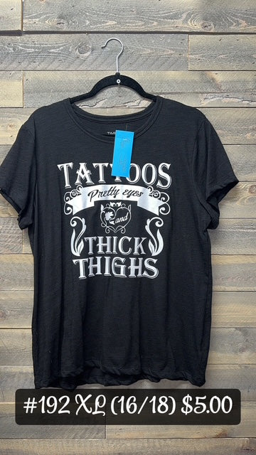 #192 Xlarge Tee