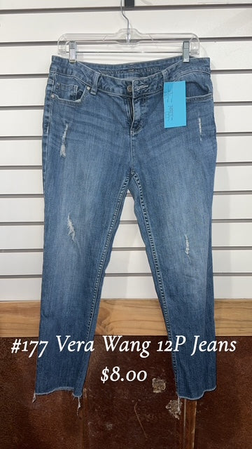#177 Vera Wang 12P Jeans