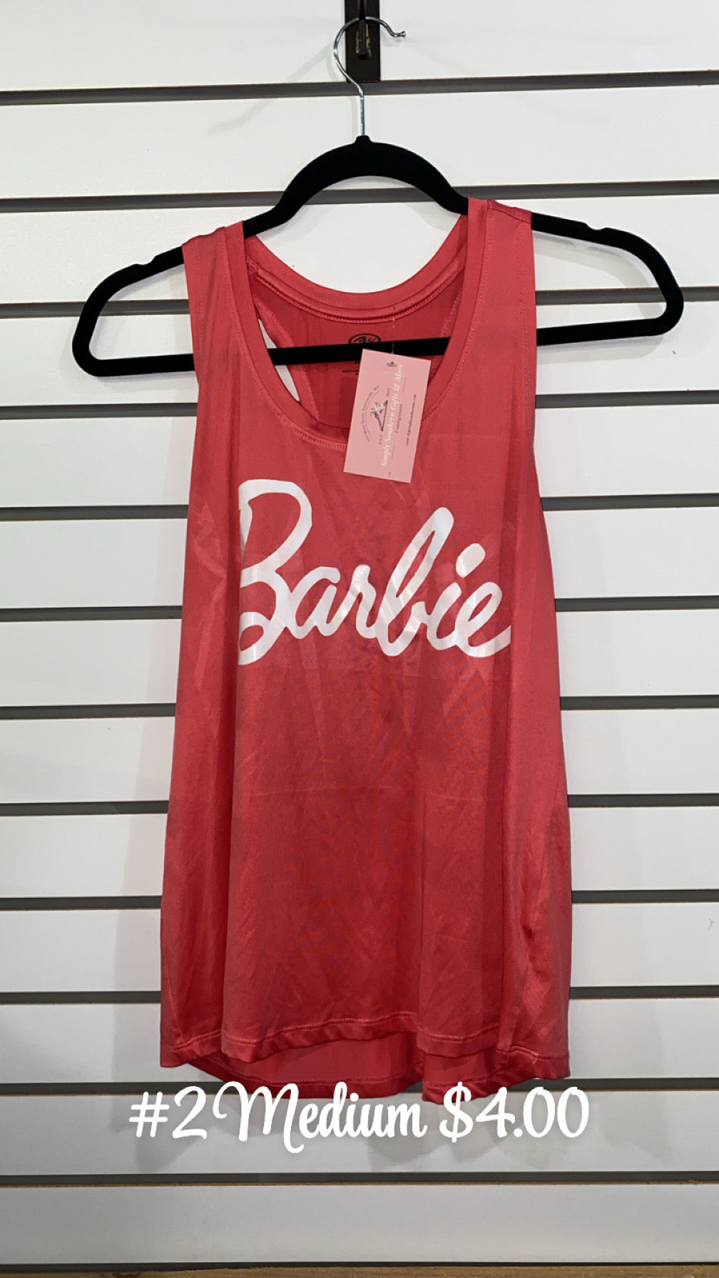 #2 Medium Barbie Tank