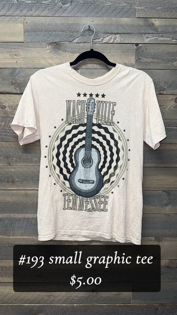 #193 Small Graphic Tee