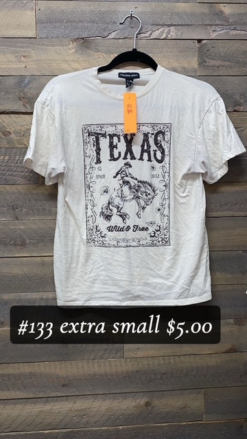 #133 XS TEXAS TEE
