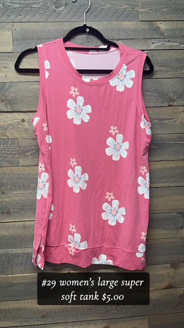 #29 LARGE FLOWER TANK