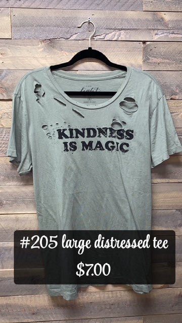 #205 LARGE DISTRESS KINDNESS MATTERS