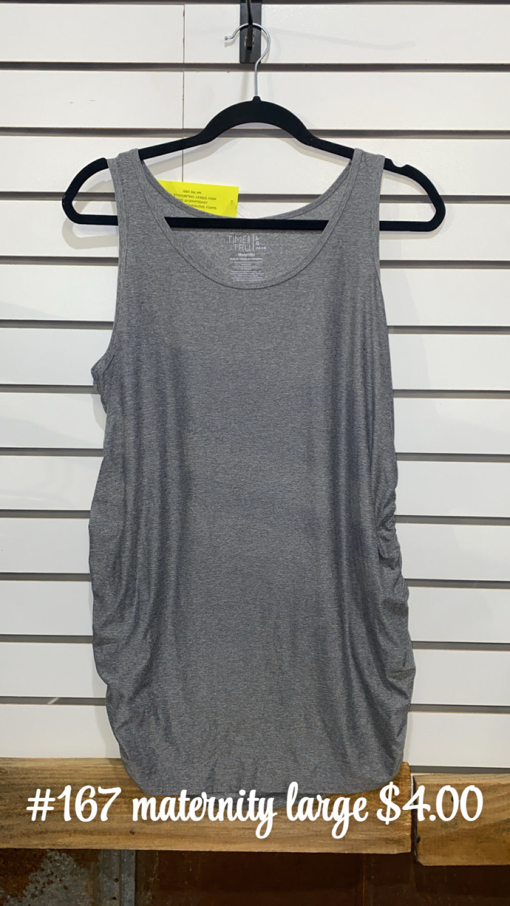 #167 LARGE MATERNITY TANK