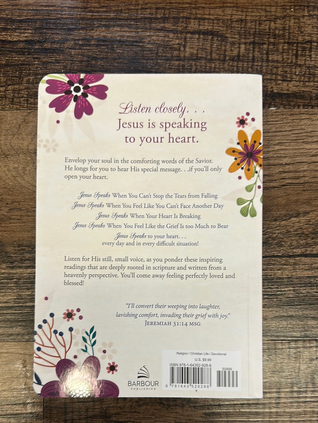 When Jesus Speaks to a Grieving Heart