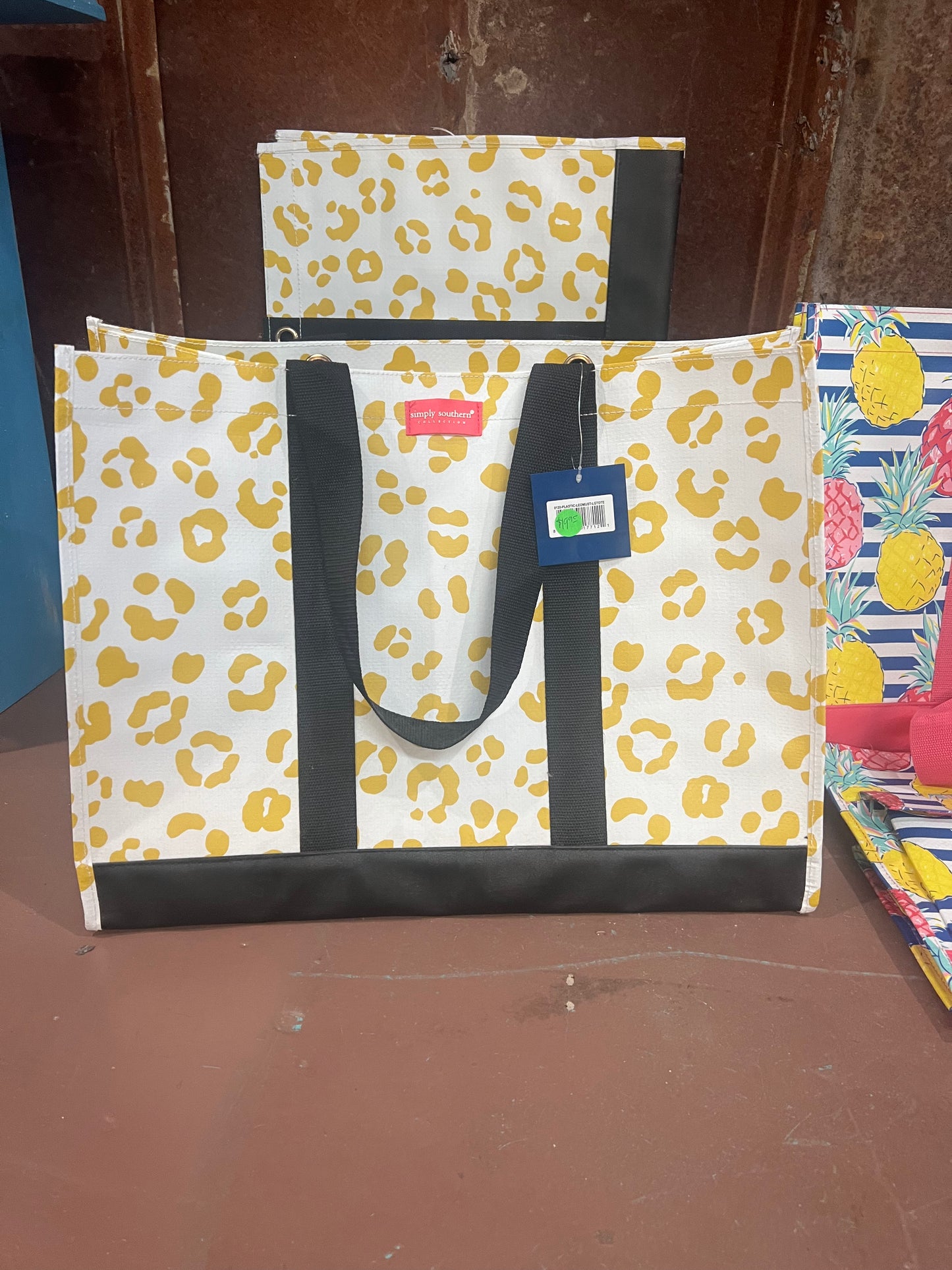 Simply Souther Leopard Tote Large