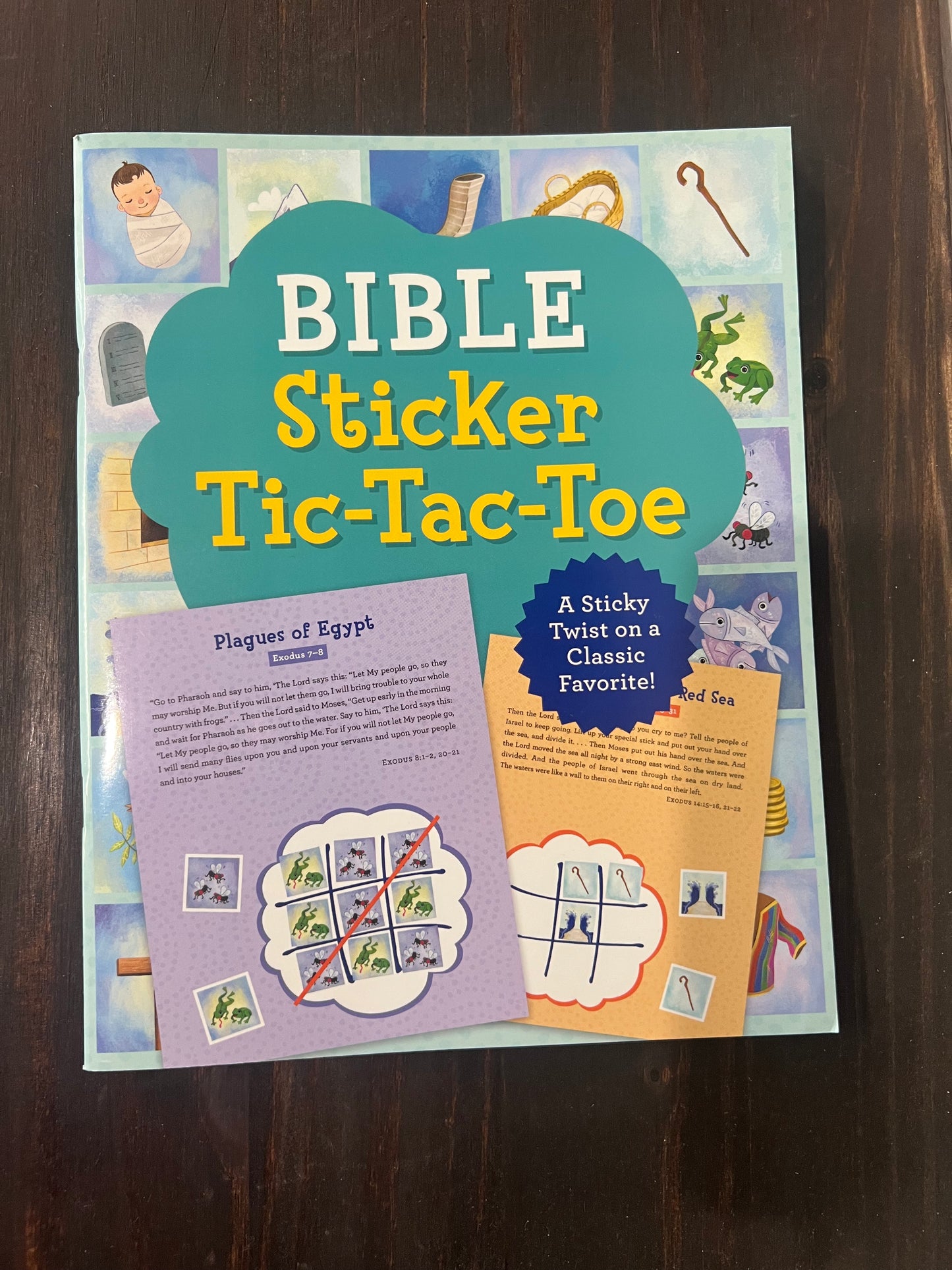 Bible Sticker Tic-Tac-Toe