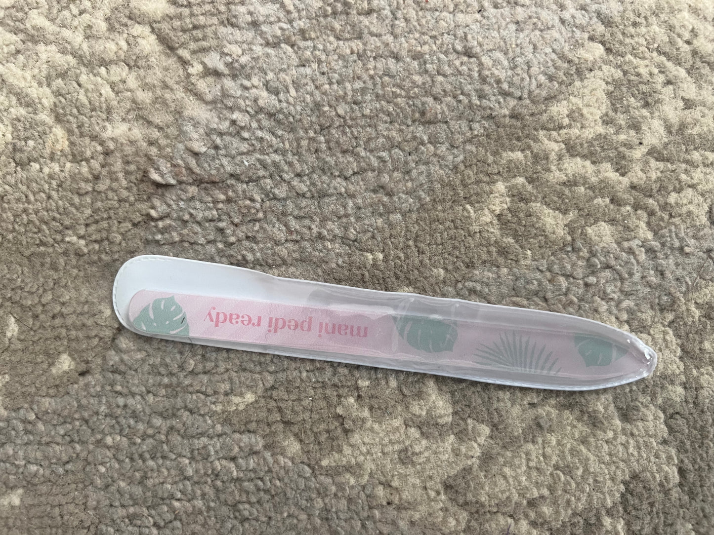 Better Shape Up Glass Nail File