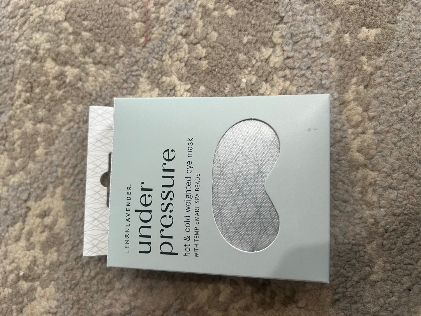 Under Pressure Hot & Cold Weighted Eye Mask