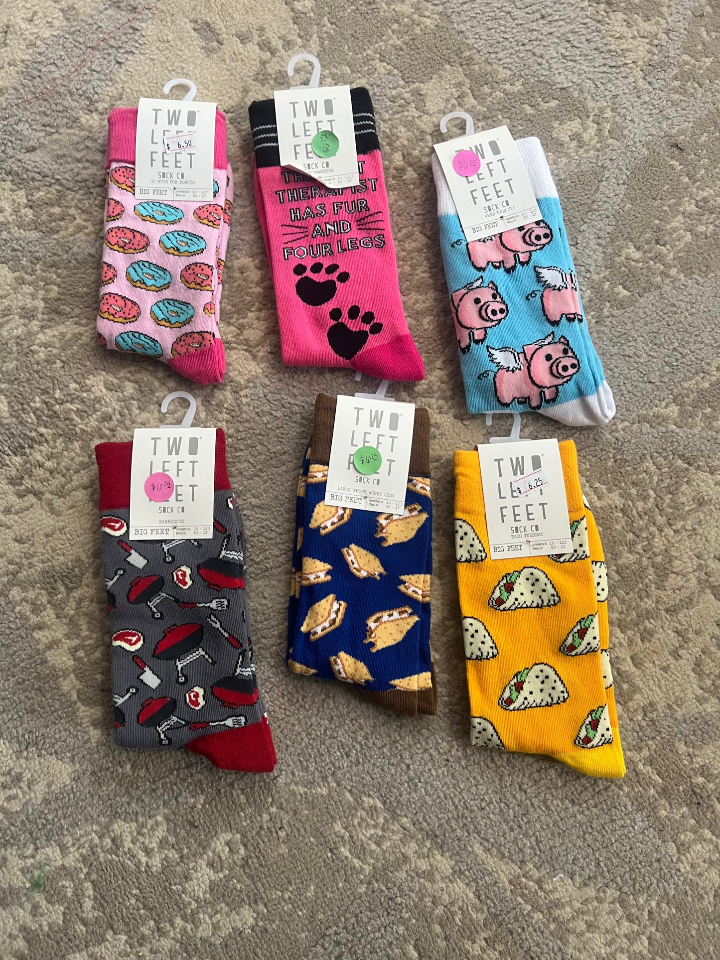 Two Left Feet Adult Socks