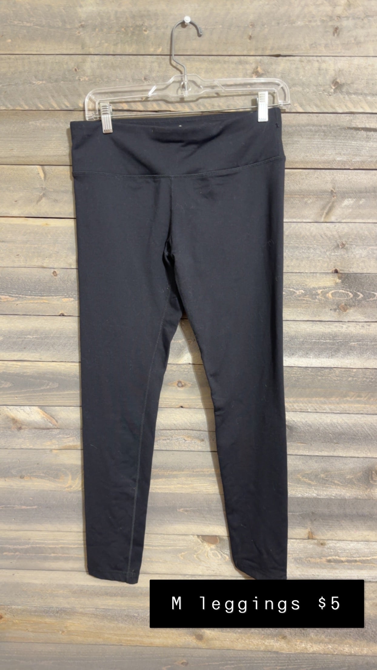 #111 M BLACK LEGGINGS NOV