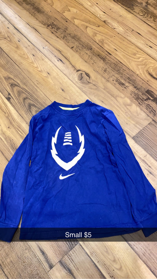 #160 YS nike football long sleeve