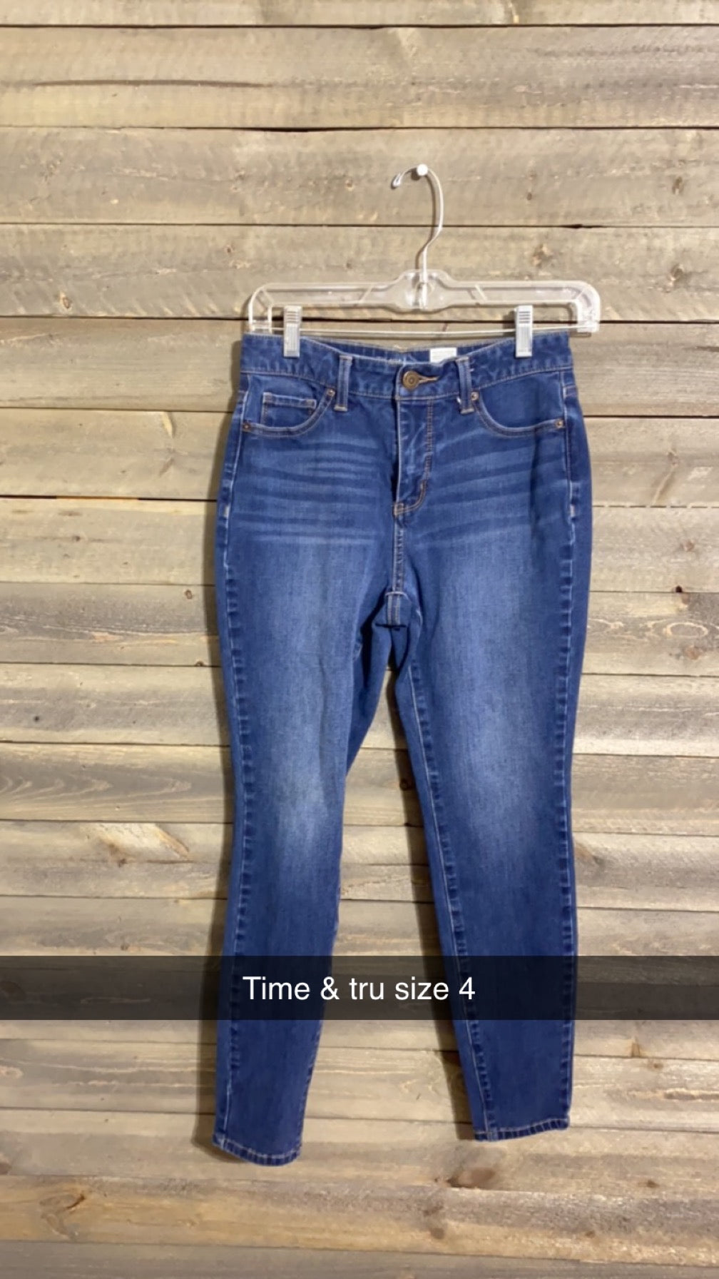 #55 TIME&TRU SIZE 4 SKINNIES OCT