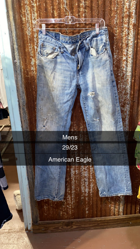 #19 mens 29/32 american eagle jeans