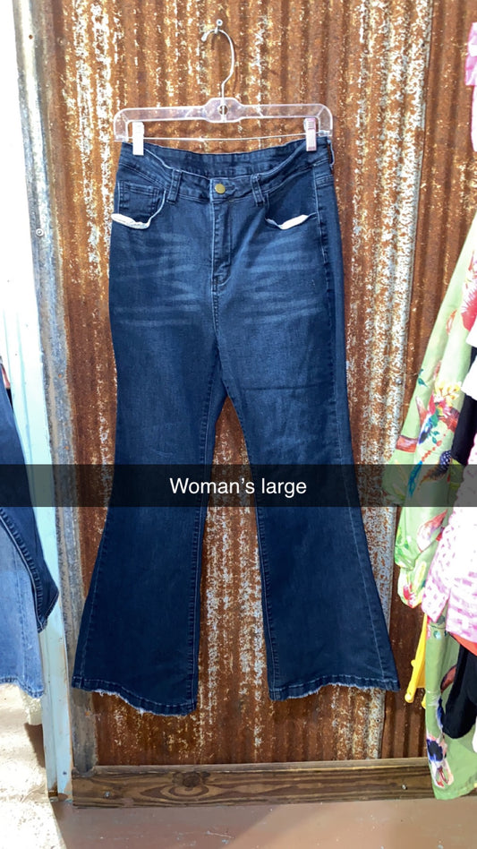 #19 womans large flares