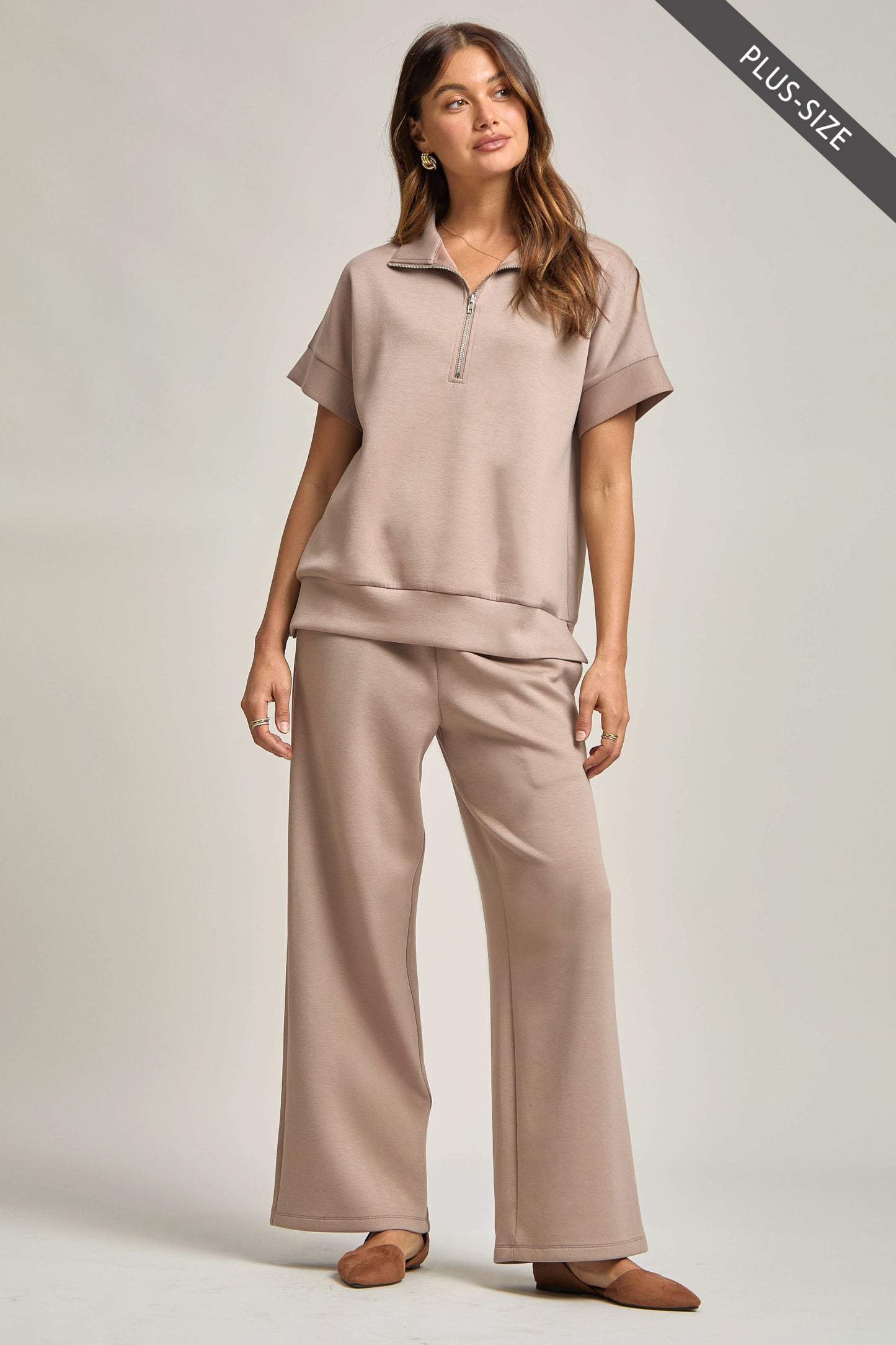 HALF ZIP TRVL SET