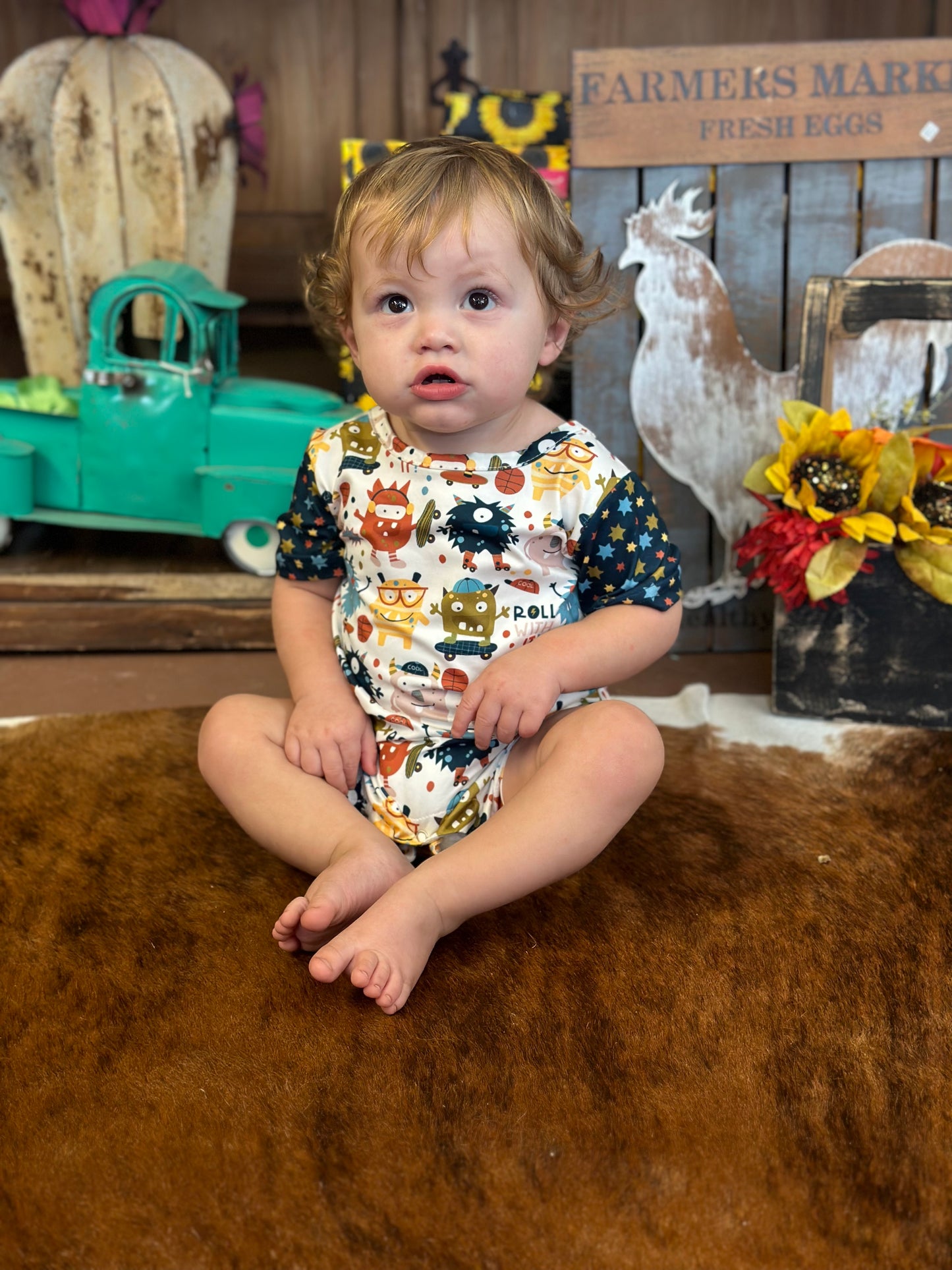 Monster mash romper