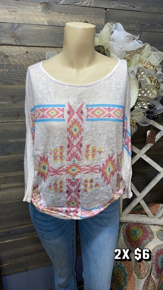 #111 AZTEC TOP 2X NOV