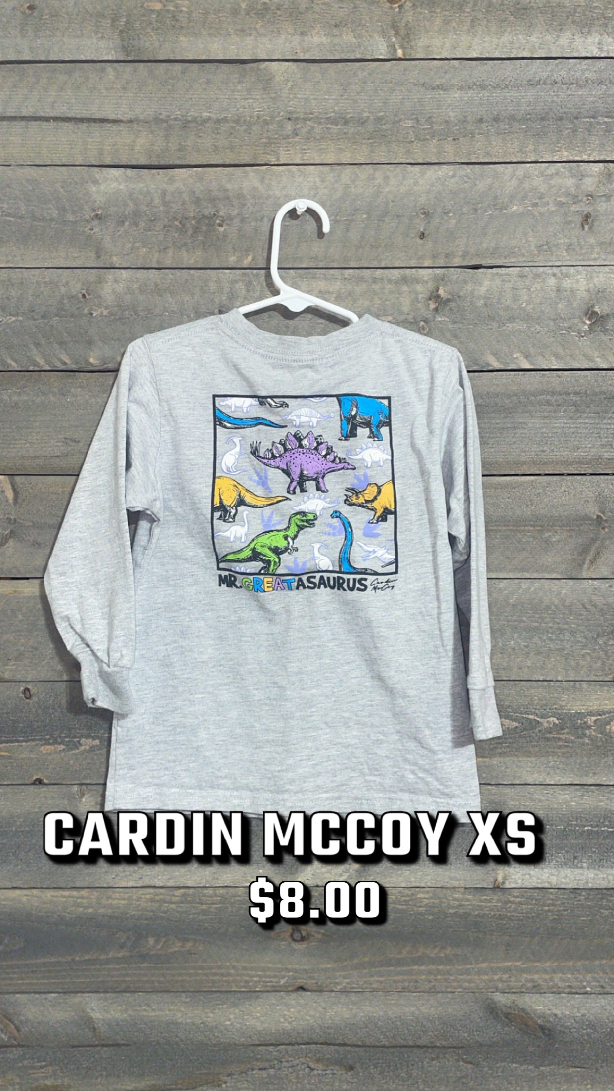 #74 CARDIN MCCOY XS NOV