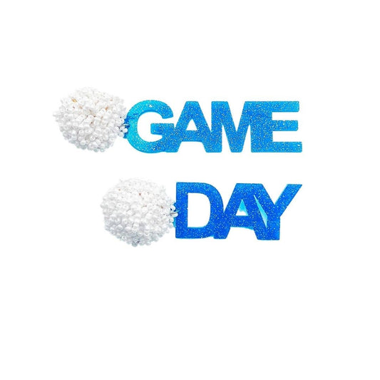 Game Day Blue Glitter