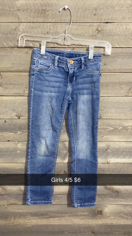 #1 Girls 4/5 Jeans (9/23)