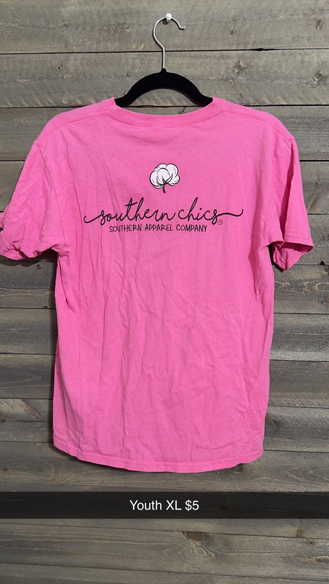 #11 YXL SOUTHERN CHICS TEE 10/23