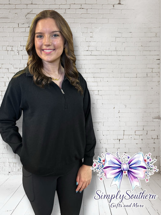 Fleece Half Zip Up