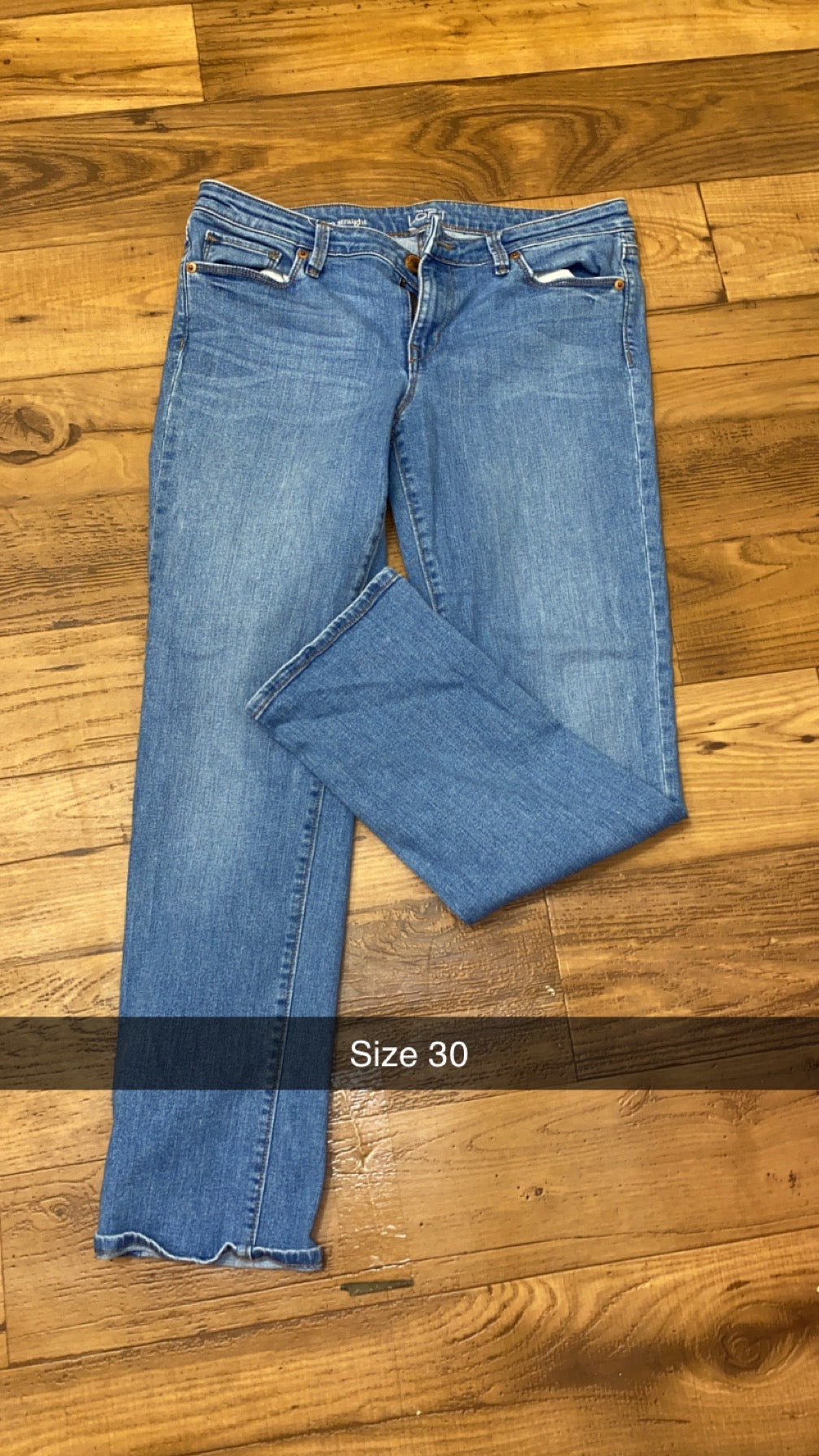 #19 Ann Taylor Loft jeans size 30 (10)