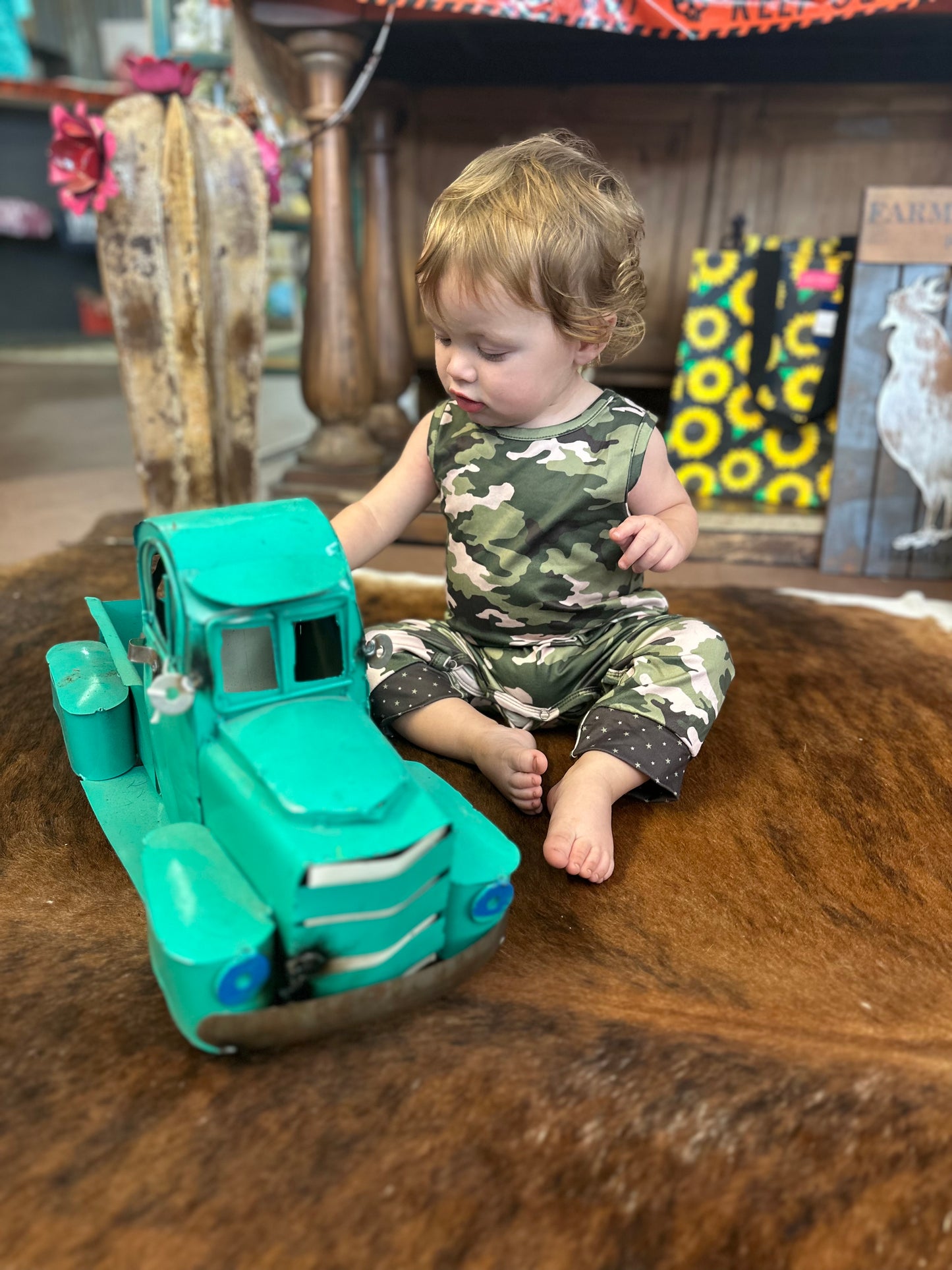 Camo romper