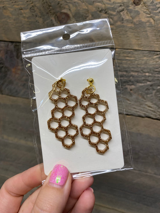 GOLD HONEYCOMB