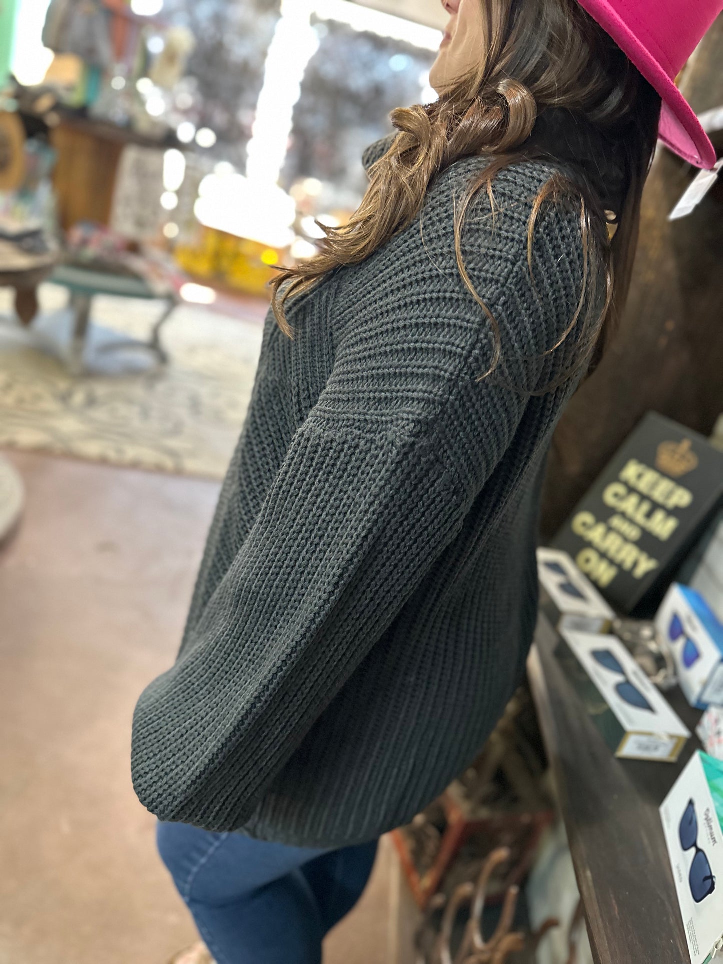 Cowl Neck Sweater