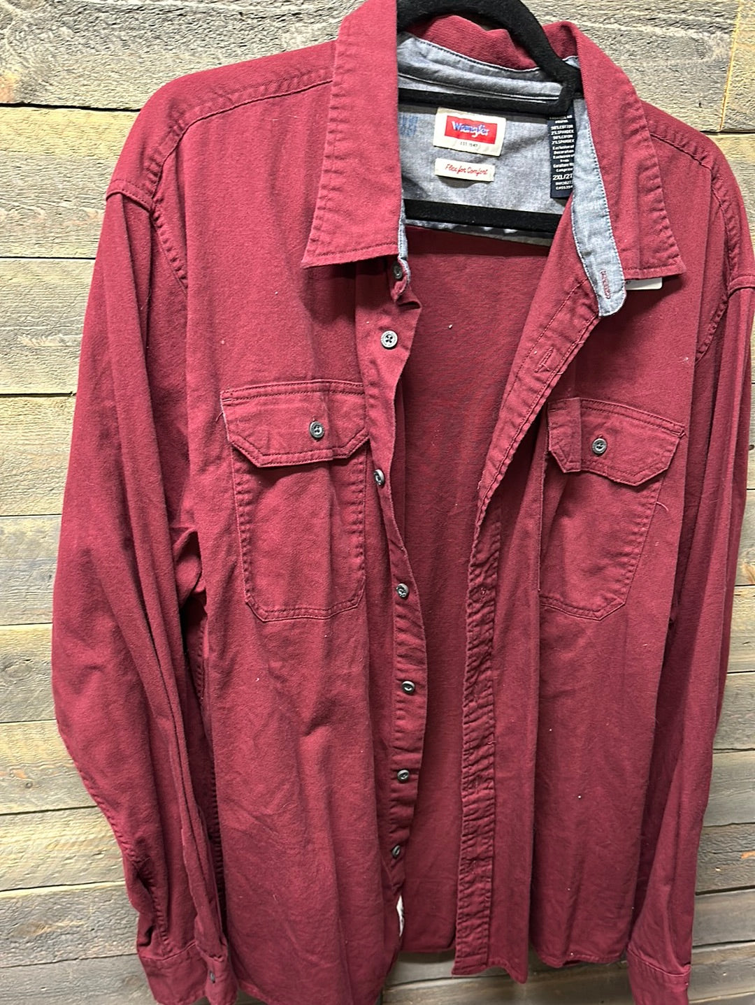 #51 2x wrangler button up (9/23)