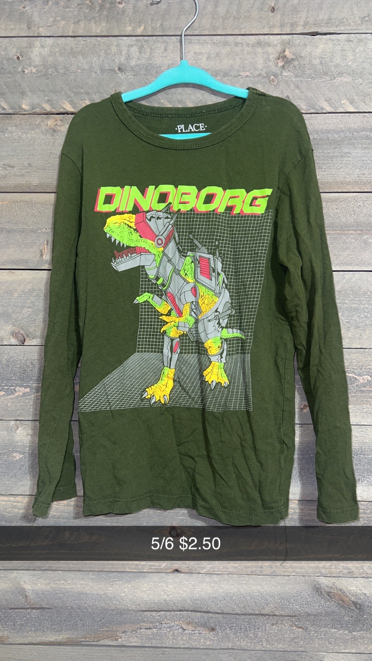 #77 5/6 dinoborg l/s