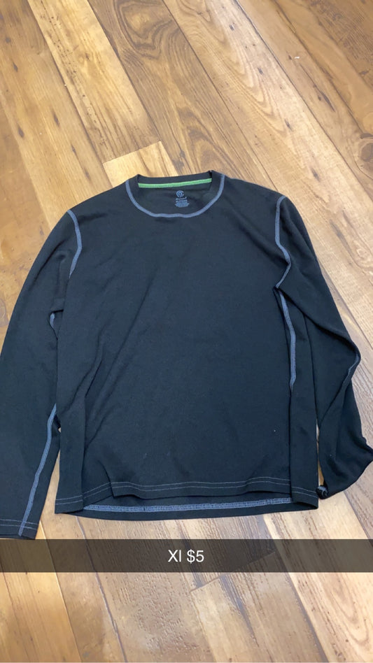 #160 YXL blue long sleeve