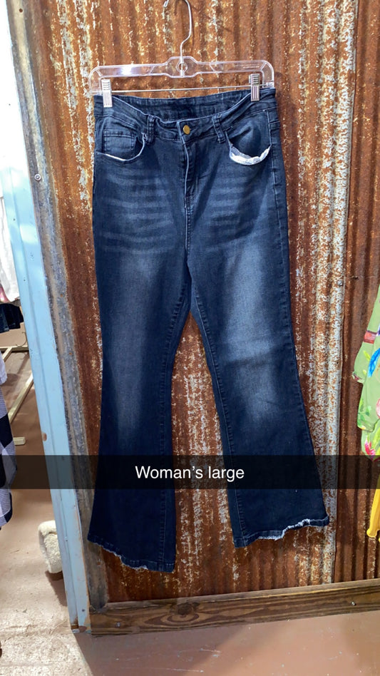 #19 womens large flares