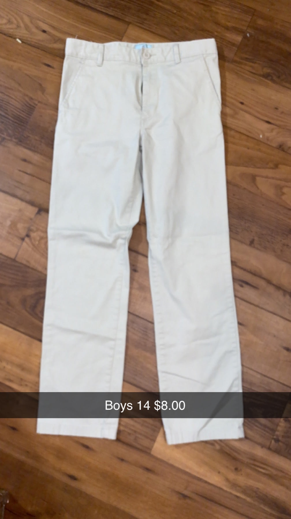 #160 boys 14 khaki pants