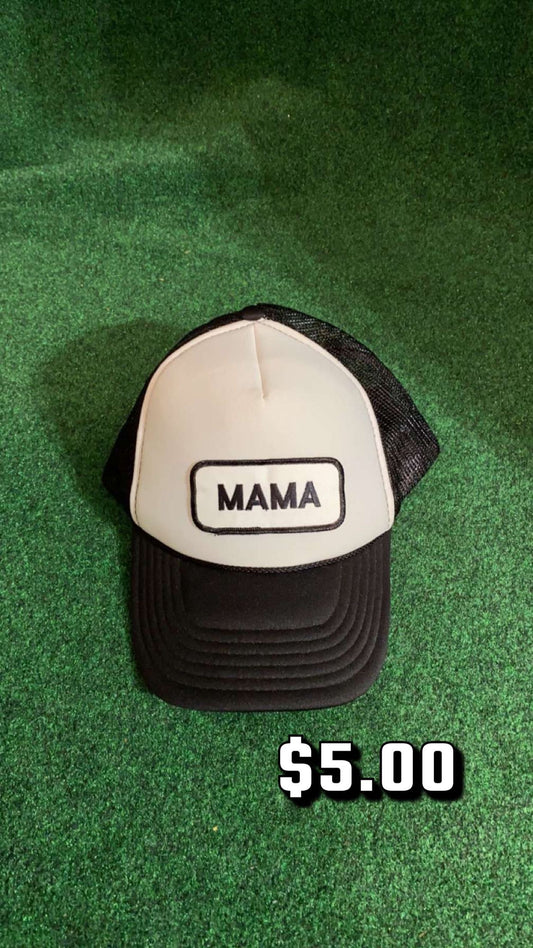 #98 mama trucker hat