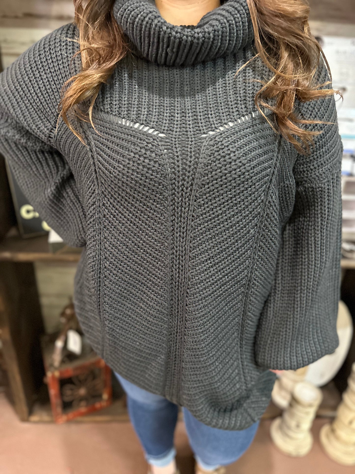 Cowl Neck Sweater