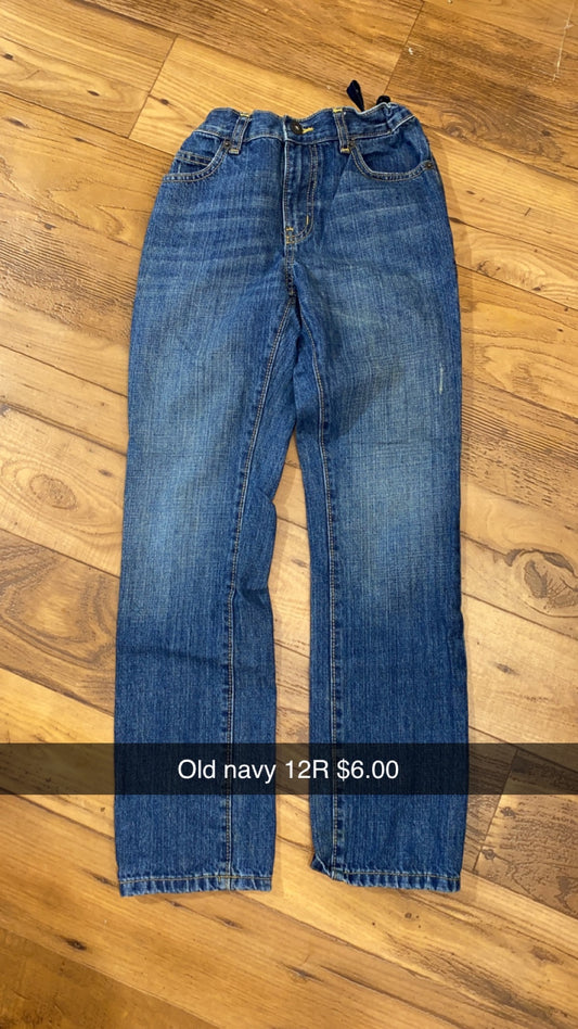 #160 12R old navy jeans