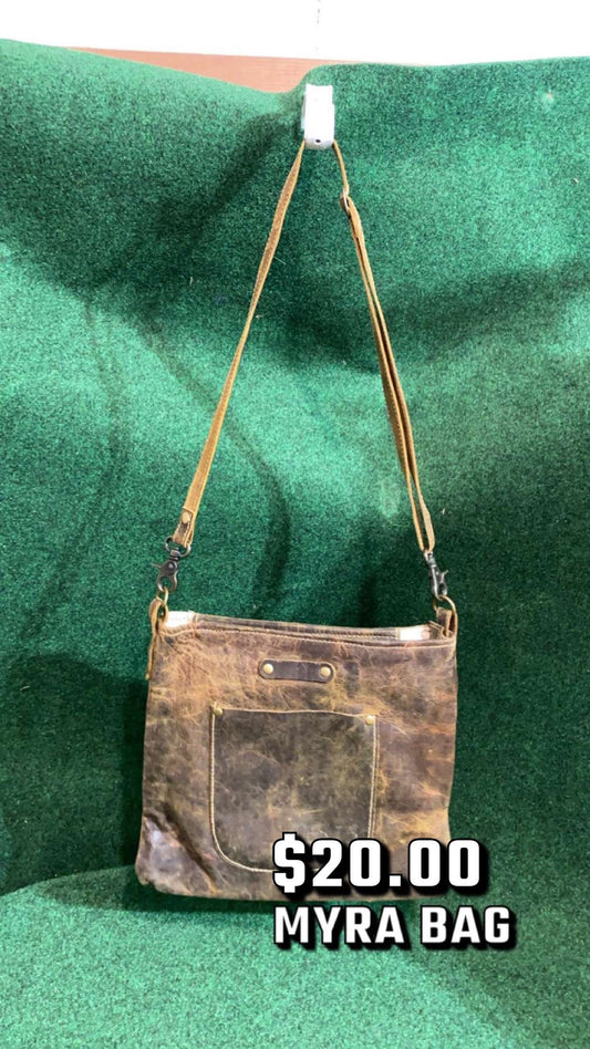 #98 myra leather bag