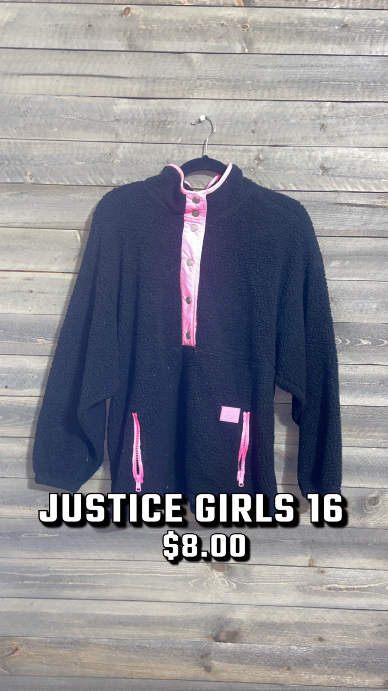 #74 JUSTICE PULLOVER 16 NOV