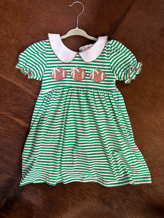 Green Football Dress